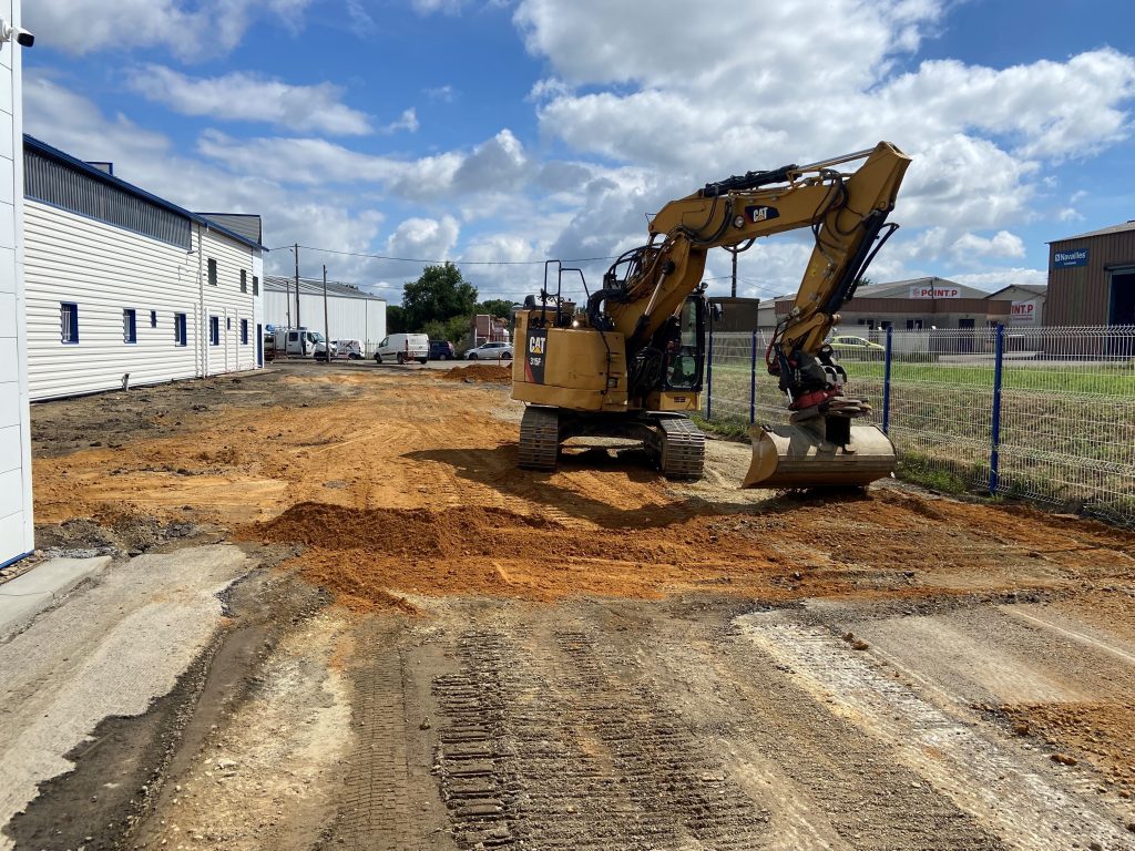 Pelle Roy Travaux effectue le terrassement dans les Landes