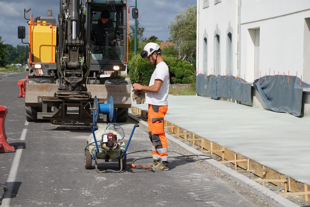 Chantier urbain sécurisé par Roy Travaux